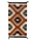 Navajo Contemporary Regional Rug, 38.5" x 20"