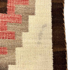 Navajo Ganado Rug with Crosses c. 1920s, 92" x 49"