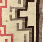 Navajo Crystal Runner c. 1920s, 105" x 45.5"