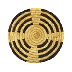Tohono O'odham Coil Plaque c. 1960s, 7.25" diameter