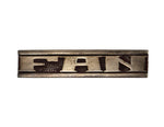 Frank Patania Sr. - "For the Real Fan" Group of Sterling Silver Overlay Jewelry with 'FAN' Design c. 1960s
