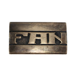 Frank Patania Sr. - "For the Real Fan" Group of Sterling Silver Overlay Jewelry with 'FAN' Design c. 1960s