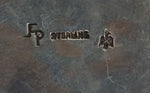 Frank Patania, Sr. (1899-1964) and Thunderbird Shop - Coral Cluster and Sterling Silver Link Bracelet, size 7.5 (J91699-0123-043)