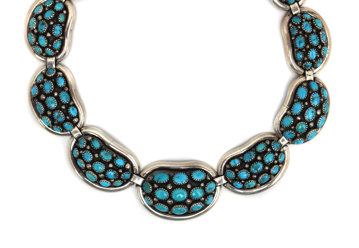 Frank Patania, Sr. (1899-1964) and Thunderbird Shop - Turquoise Cluste