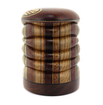 Terry Evans - Wood Lidded Box, 3.5" x 4.1" x 2.5"