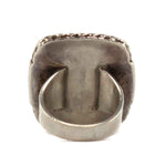 Navajo - Turquoise and Silver Ring c. 1950s, size 10.75