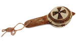 Attributed to Nampeyo of Hano (1859-1942) - Hopi Polychrome Rattle c. 1890s, 5.25" x 2.75" x 1.5"