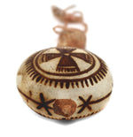 Attributed to Nampeyo of Hano (1859-1942) - Hopi Polychrome Rattle c. 1890s, 5.25" x 2.75" x 1.5"
