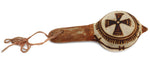 Attributed to Nampeyo of Hano (1859-1942) - Hopi Polychrome Rattle c. 1890s, 5.25" x 2.75" x 1.5"