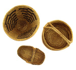 Group of 10 Tohono O'odham Baskets c. 1950-60s