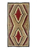 Navajo Ganado Rug c. 1920s, 79" x 40"