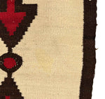 Navajo Ganado Rug c. 1910s, 63" x 37"