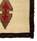 Navajo Ganado Rug c. 1910s, 63" x 37"