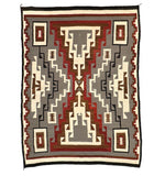 Sarah Tsinnie - Large Navajo Klagetoh Rug c. 1970s, 112" x 82"