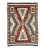 Sarah Tsinnie - Large Navajo Klagetoh Rug c. 1970s, 112" x 82"