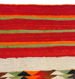 Navajo Transitional Blanket c. 1890s, 83.5" x 55"