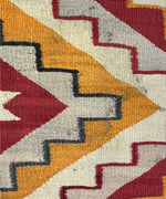 Large Navajo Red Mesa Runner c. 1900-10s, 165" x 40"