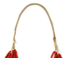 Santo Domingo (Kewa) - 10-Strand Coral Beaded Necklace c. 1970s, 26" length