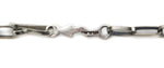 Yvette Talaswaima - Hopi - Contemporary Handmade Sterling Silver Chain, 22" length