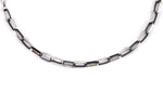 Yvette Talaswaima - Hopi - Contemporary Handmade Sterling Silver Chain, 24" length