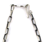 Yvette Talaswaima - Hopi - Contemporary Handmade Sterling Silver Chain, 24" length