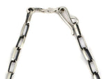 Yvette Talaswaima - Hopi - Contemporary Handmade Sterling Silver Chain, 18" length