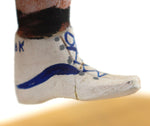 Regina Naha - Hopi "Climbing Clowns" Koshare Basketball Player Kachinas, 19.5" x 13" x 7.5"