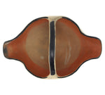 Santo Domingo (Kewa) Polychrome Pitcher with Handle and Flower Pictorials c. 1900-20s, 5.25" x 8.5" x 5.5"