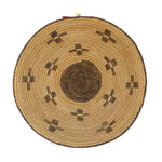Pima Basket with Coyote Tracks Design c. 1980, 2.5" x 9.5"