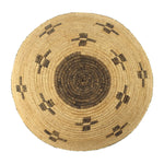 Pima Basket with Coyote Tracks Design c. 1980, 2.5" x 9.5"
