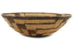 Pima Basket with Whirling Logs Design c. 1920-30s, 4.25" x 14"