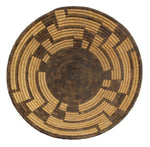 Pima Basket with Whirling Logs Design c. 1920-30s, 4.25" x 14"