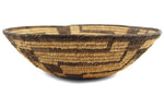 Pima Basket with Whirling Logs Design c. 1920-30s, 4.25" x 14"