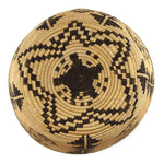 Apache Basket with Diamond Design c. 1930-40s, 8.25" x 13.5"