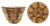 Apache Polychrome Basket with Crosses...