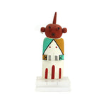 Hopi Cradle Kachina c. 1980-90s, 6" x 2.25" x 0.75" (K1674-037)