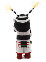 Neil David, Sr. - Hopi Koshare Kachina Wearing Chicago Bulls Basketball Shorts c. 1980-90s, 6.5" x 2.75" x 4"