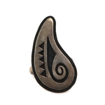 Bernard Dawahoya - Hopi - Silver Overlay Ring c. 1970s, size 6.75
