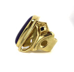 Eveli Sabatie - Sugilite 18K Gold Ring c. 1990s, size 9