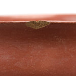 San Juan Redware Bowl c. 1950s, 7.5" x 13.5"