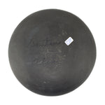Santana (1909-2002) and Adam (1903-2000) Martinez - San Ildefonso Black on Black Plate c. 1960s, 6" diameter