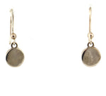 Sam Patania - Spiny Oyster and Sterling Silver French Hook Earrings, 1.25" x 0.375"