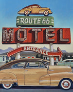 Dennis Ziemienski - Motel Entrance