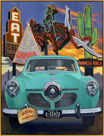 Dennis Ziemienski - Desert Evening Ride