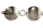 Manuel Hoyungowa (1953-2011) - Hopi - Silver Overlay Concho Belt with Kokopelli Designs c. 1980s, 35" length