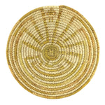 Tohono O'odham Man in the Maze Plaque c. 1960s, 9.5" diameter