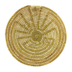 Tohono O'odham Man in the Maze Plaque c. 1960s, 9.5" diameter