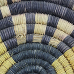 Hopi Polychrome Coil Plaque c. 1950-60s, 7.75" diameter