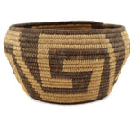 Pima Basket with Geometric Design c. 1920s, 4.75" x 9"