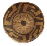 Pima Basket with Geometric Design c. 1920s, 4.75" x 9"